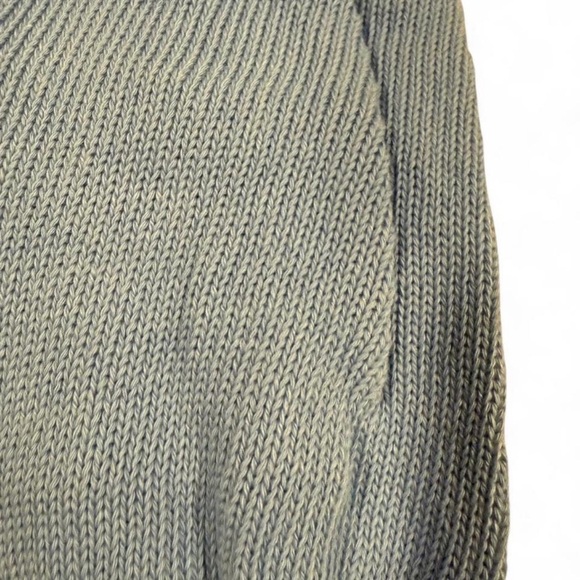 Blue Knitted Leg Warmers - Picture 5 of 6